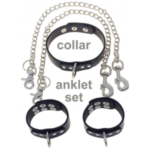 5 Piece Anklet D Ring Set #D505A