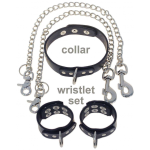 5 pc Wristlet D Ring & Chain Set #D505W