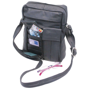 10 x 8 Side Bag Purse w/Organizer & Eyeglass Pouch #P537K