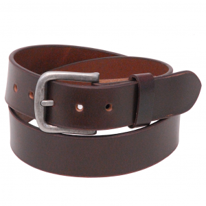 Heavy Veg-Tan Brown Leather Belt #BT97171N