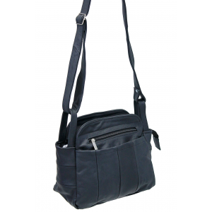 Extra Durable Black Leather Purse #P5310K