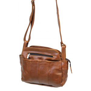 Extra Durable Vintage Brown Leather Purse #P5311N