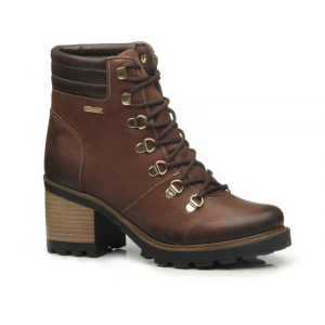 Rustic Brown Ankle Boot w/Lug Sole & Heel #BL132102LN