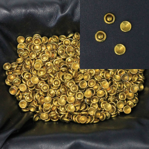 1000 pcs Solid Brass Decorative Rivet Caps #Z5355BRG