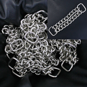 10 pcs Bulk 3.5 inch Welded Curb Chain #ZVC350S