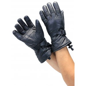 Ultra Premium Gauntlet Motorcycle Gloves #G8418NK