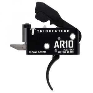 TriggerTech AR10 Two Stage Blk/Blk Adaptable 2.5-5.0 lbs Trigger