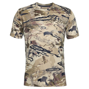 Under Armour Iso-Chill Brushline Short Sleeved T-Shirt Realtree Edge/Maverick Brown