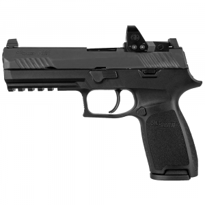 Sig Sauer P320 Nitron 9mm 17rd Full-Size Handgun w/ ROMEO1 Pro Red Dot Sight 320F-9-B-RXP