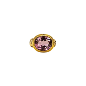 Alex Sepkus 18K, Color Center Stone and Diamond