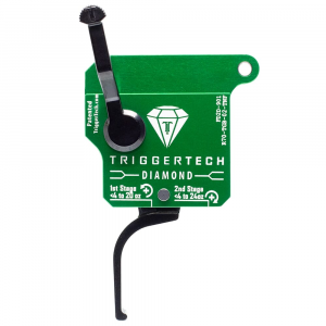 TriggerTech Rem 700 Clone RH Two Stage Blk/Grn Diamond Clean lbs Trigger