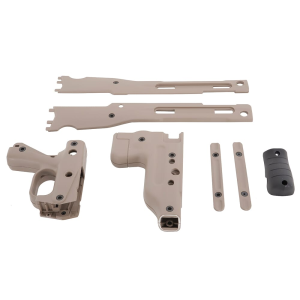 Accuracy International AT Stock Sides Folding Pale Brown 26679PB