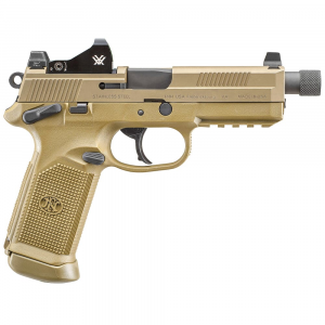 FN FNX-45 Tactical .45 ACP FDE/FDE NS Pistol w/ Vortex Viper Red Dot