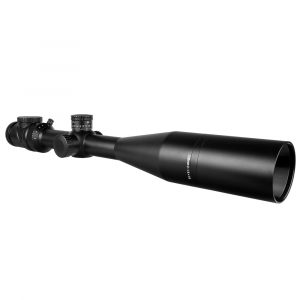 Trijicon AccuPoint Riflescope w/BAC, Amber Triangle Post Reticle, 30mm Satin Black
