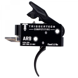 TriggerTech AR-9 Two Stage Competitive Black 3.5 lbs Trigger