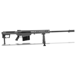 Barrett M107A1 .50 BMG Semi-Auto Grey Rifle w/ Hydraulic Buffer System and Black 29