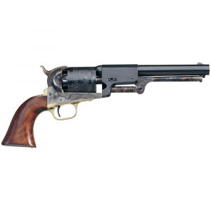 Uberti .44 Cal Bbl 6rd C/H Frame Steel B/S Brass T/G Black Powder Revolver