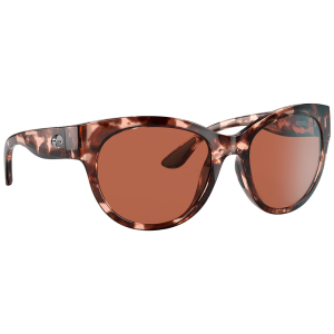Costa Maya Shiny Coral Tortoise Sunglasses w/Copper 580P Lenses 06S9011-90110355