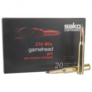 Sako Gamehead Pro .270 Win 140gr Ammunition Box of 20 C621213BSA10XBX