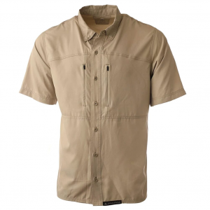 Pnuma Outdoors Short Sleeve Shooting Shirt Desert Tan S PSSSSGS