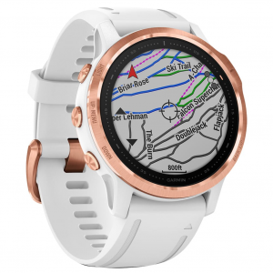 Garmin fenix 6S Pro Rose Gold w/White Band Smartwatch 010-02159-10