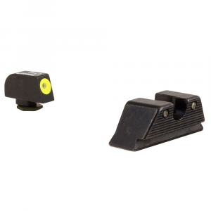 Trijicon HD Yellow Front/MOS Fit Rear Night Sight Set for Standard Frame Glock Models GL114-C-601088