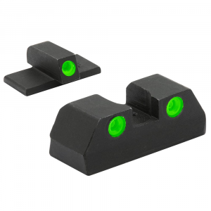 Meprolight Tru-Dot Kahr Arms K,P,MK,PM 9/40/45 Green/Green Fixed Pistol Sight Set 151203101