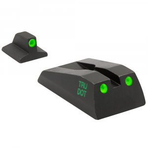 Meprolight Tru-Dot Ruger SR9,SR9C,SR40,SR40C Green/Green Fixed Pistol Sight Set 109933101