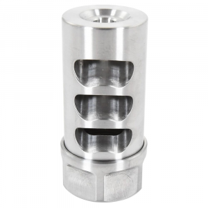 American Precision Arms Gen 2 Little Bastard 5/8x24 TPI up to 30 Cal. Stainless Steel Muzzle Brake G2L5830S