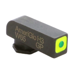 Ameriglo ProGlo Green Tritium LumiGreen Sq Outline .165