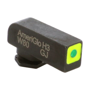 Ameriglo ProGlo Green Tritium LumiGreen Sq Outline .18