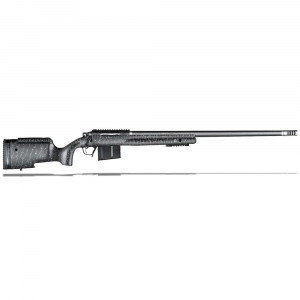 Christensen Arms B.A. Tactical 338 Lapua Mag 27" 1/9.3" Fiberglass Carbon Black w/ Gray Webbing Stock 801-04003-00