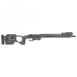 Masterpiece Arms Remington SA RH Black Matrix Pro Chassis MATRIXPROCHASSISREMSA-BLK-RH-22