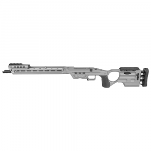 Masterpiece Arms Remington SA LH Gunmetal Matrix Pro Chassis MATRIXPROCHASSISREMSA-GNM-LH-22