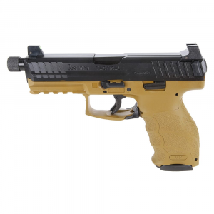 HK VP9 Tactical 9mm 4.7" Bbl FDE Pistol w/(3) 17rd Mags & Night Sights 81000774