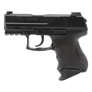 HK P30SK V1 9mm 3.27" Bbl "Light" LEM DAO Subcompact Pistol w/(1) 15rd Mag, (2) 12rd Mags & Night Sights 81000822