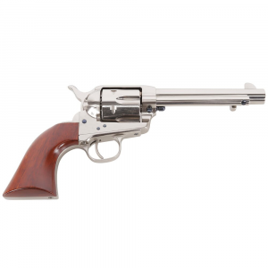 Uberti 1873 Cattleman Nickel .45 Colt 5.5" Bbl F/N Plated Steel NM 6rd Revolver 344112