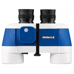 Minox BN 7 x 50 C II (blue/white) Binoculars with Built-In Suunto Compass 62256