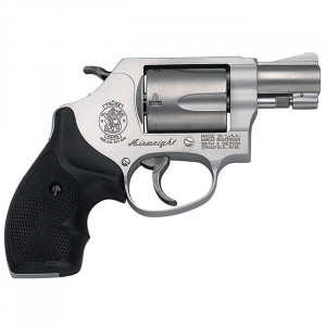 Smith & Wesson 163050 637 Airweight Single/Double 38 Special 1.875" 5 Black Synthetic Stainless