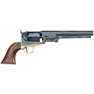 Uberti 1851 Navy Oval Trigger Guard .36 Cal 7.5" Bbl 6rd C/H Frame Brass B/S & T/G Black Powder Revolver 340000