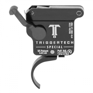 TriggerTech Rem 700 Factory Special Pro Curved Blk/Blk Single Stage Trigger R70-SBB-13-TBP