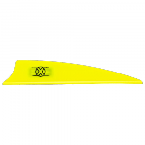 Bohning X Vane 3" Shield Cut Neon Yellow 1000pk 10773NY3S