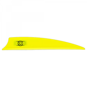 Bohning X Vane 3.5" Shield Cut Neon Yellow 1000pk 10773NY35S