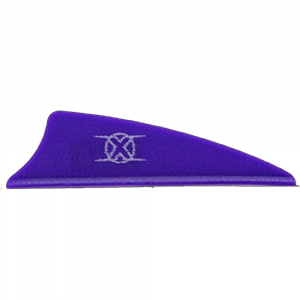 Bohning X Vane 1.5" Shield Cut Purple 1000pk 10773PU15