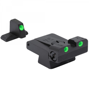 Meprolight Tru-Dot H&K USP FS/Tactical/Expert Adj Green Rear/Front Tritium Illum Pistol Sight Set 0215163101