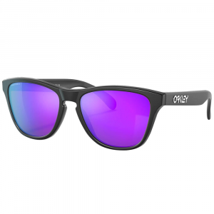 Oakley Frogskins XS Matte Black w/PRIZM Violet Lenses OJ9006-2753