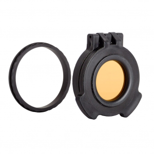 Tenebraex Objective Amber See-Through Flip Cover w/ Adapter Ring for Nightforce ATACR 4-16x50 50NFC3-ACR