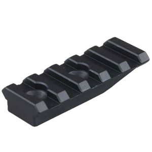 Spuhr Picatinny Rail (2 hole) Height: 10 mm/0.39" Length: 55 mm/2.16" A-0003