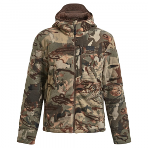 Under Armour Whitetail Women's Rut Windproof Jacket UA Forest All Season Camo/Timber XXL 1378819-994001