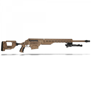Steyr Arms SSG M1 Bolt Action Rifle 338 Lapua Magnum 27.2" CHF Threaded Barrel Matte Finish FDE Chassis w/(1) 10rd Mag and Bipod 62.151.3KDA
